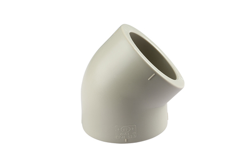 五湖渔场PPH45°弯头(DIN)